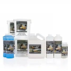 KIT ÉVOLUTION Uréthane sur céramique (douche, comptoir et plancher)