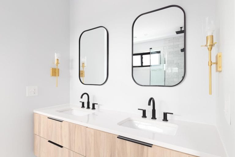 miroirs en metal pour la salle de bain conseils decoration interieure art beton specialiste en beton decoratif au quebec