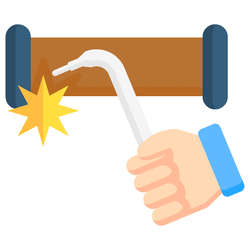 installation de joints douche en beton