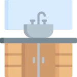 sink pictogramme lavabo salle de bain